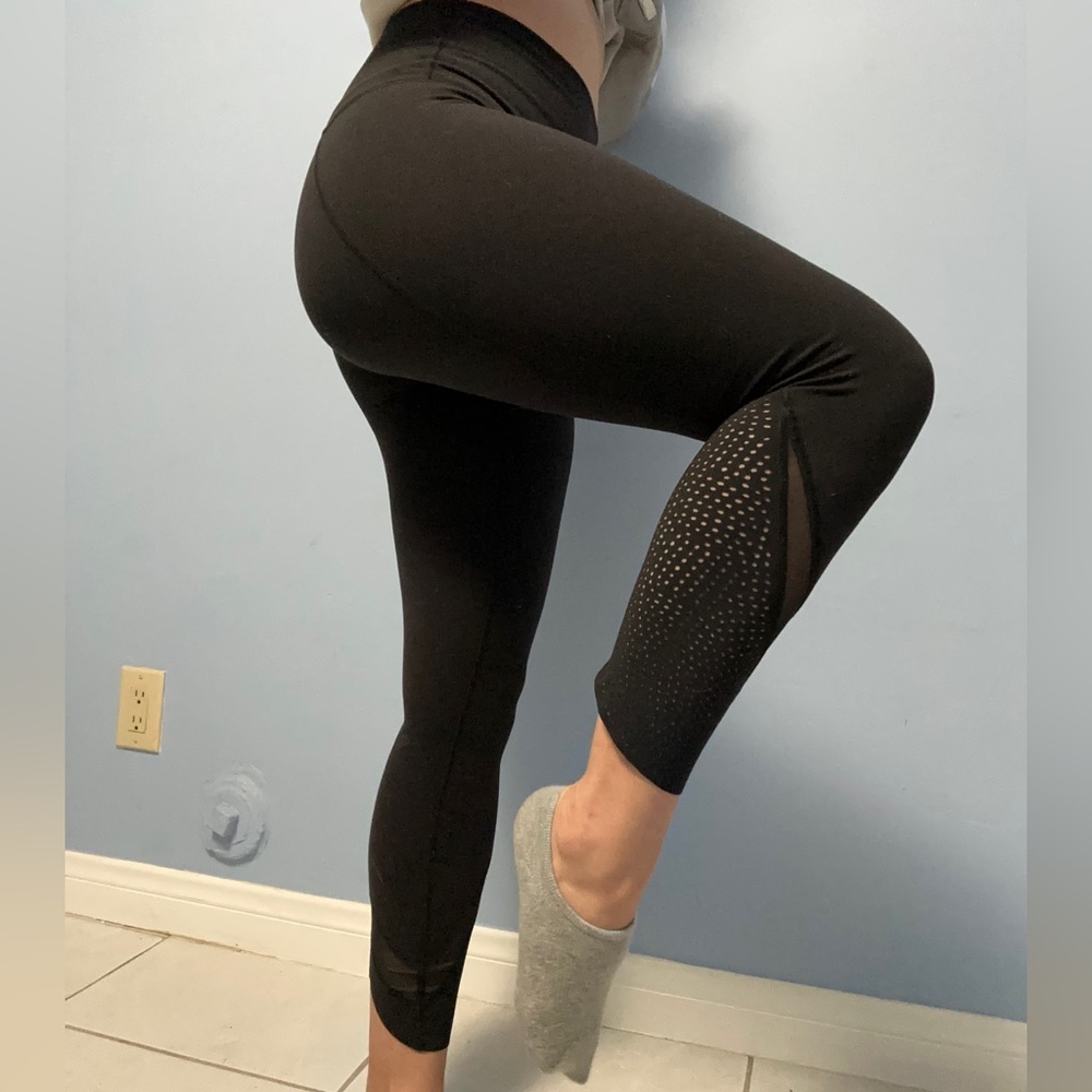 Lululemon mesh cut out leggings